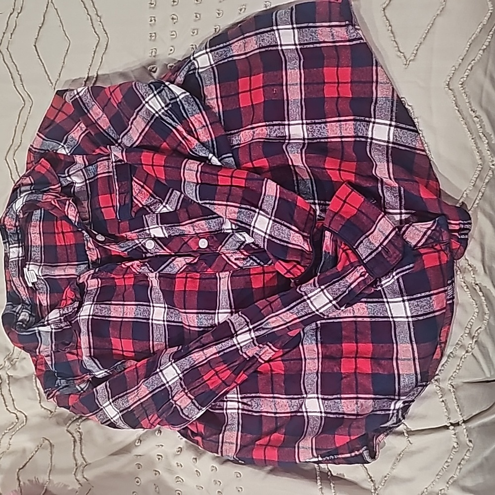 Aerie plaid shirt, size small